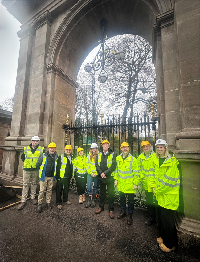 The project team at Plantation Gates